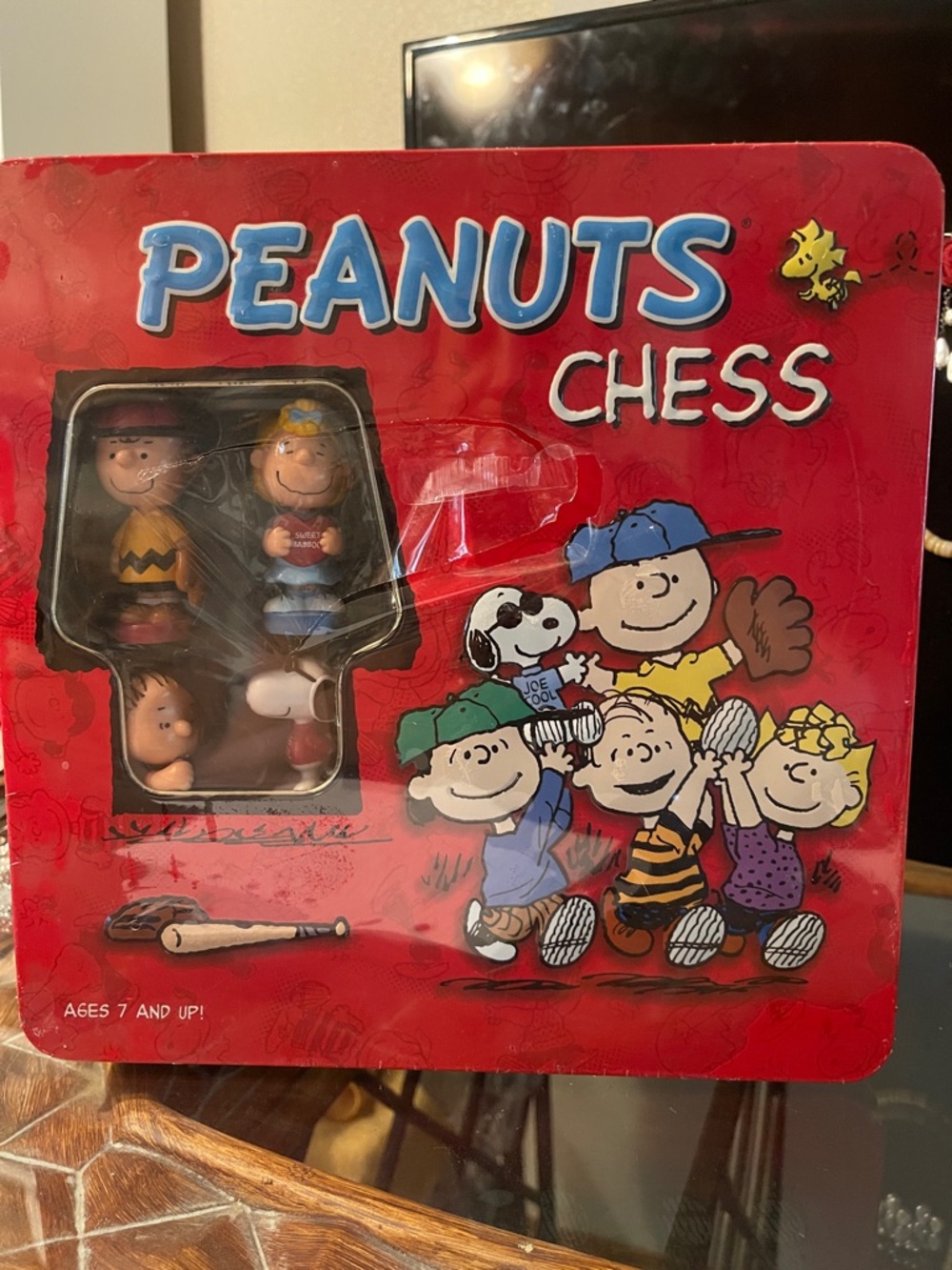 Vintage Snoopy Peanuts Chess Set Collectible